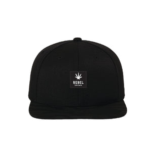 Woven Label Fitted Hat